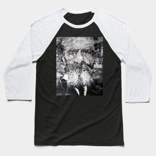 WILLIAM JAMES acrylic portrait Baseball T-Shirt